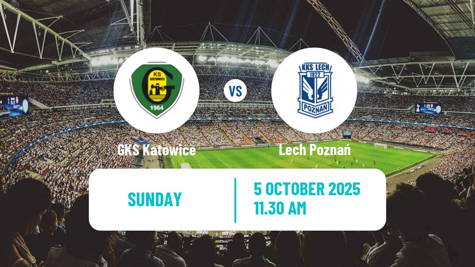 Football Polish Ekstraklasa GKS Katowice - Lech Poznań