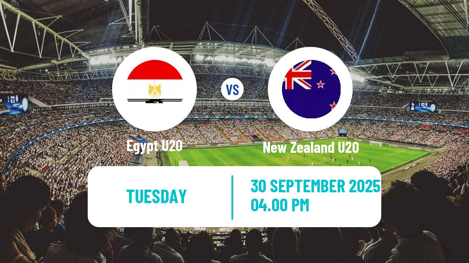 Football FIFA World Cup U20 Egypt U20 - New Zealand U20