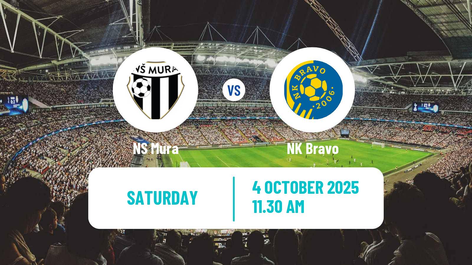 Football Slovenian PrvaLiga Mura - NK Bravo