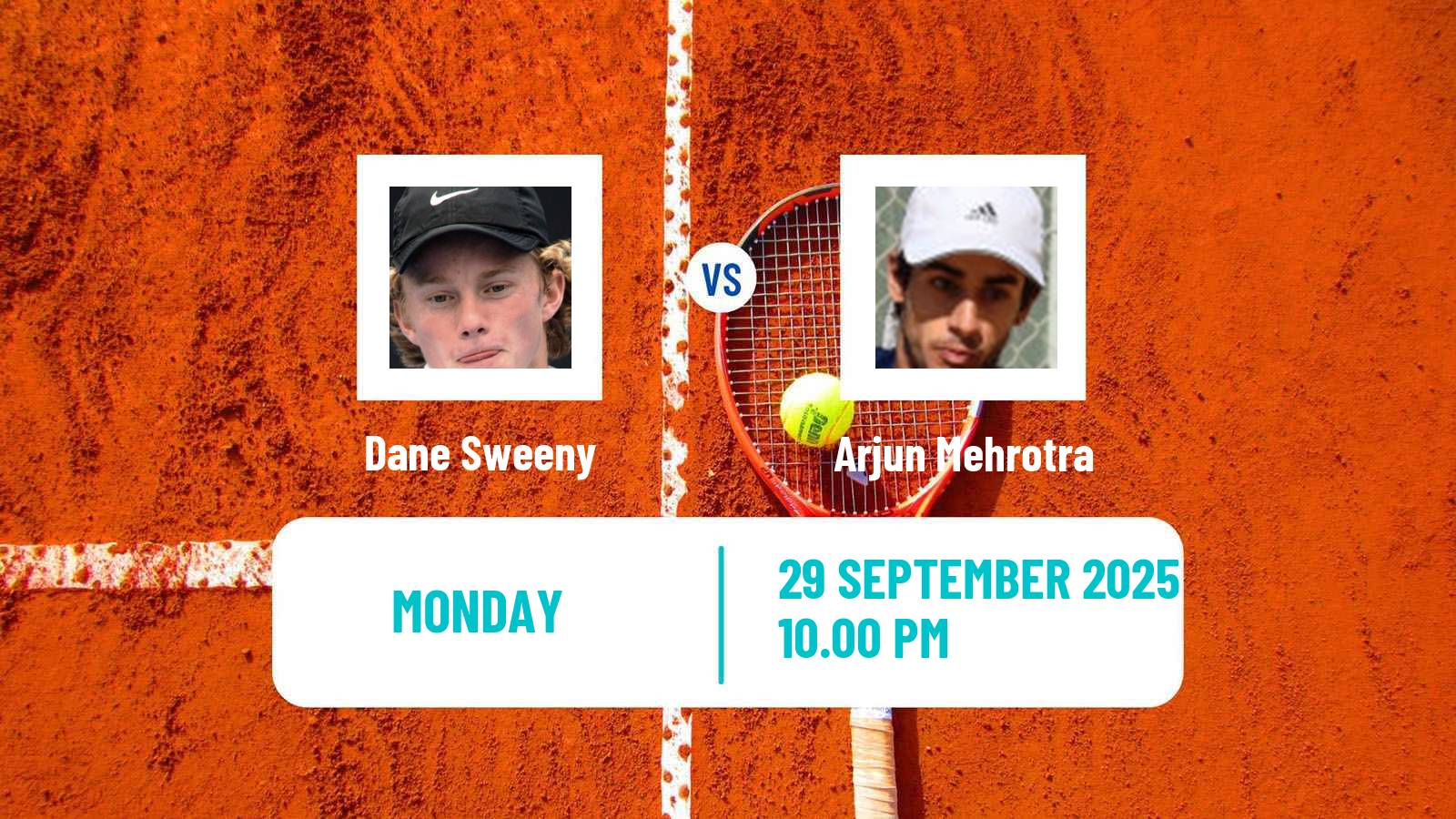 Tennis ITF M25 Perth Men Dane Sweeny - Arjun Mehrotra
