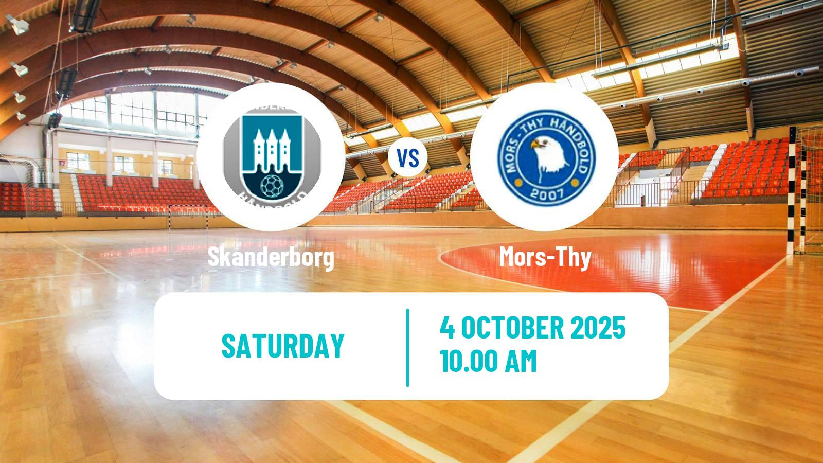 Handball Danish Handbold Ligaen Skanderborg - Mors-Thy