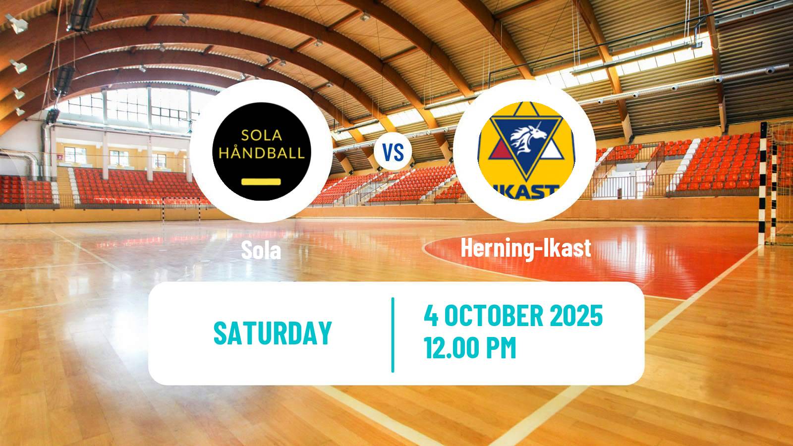 Handball EHF Champions League Women Sola - Herning-Ikast