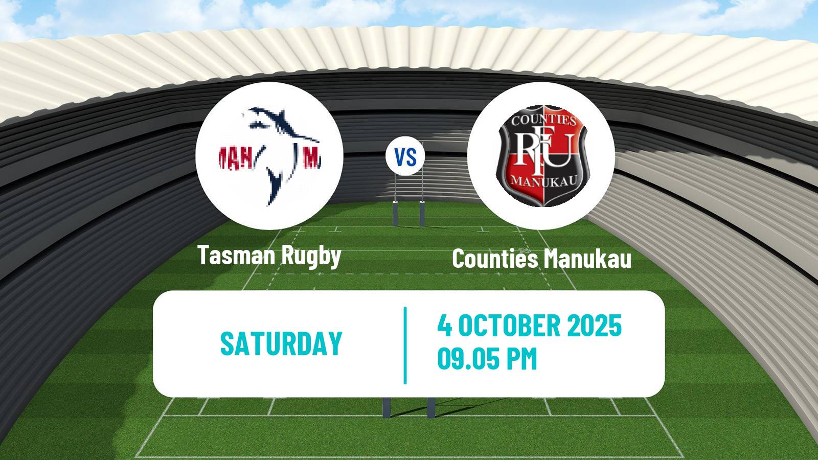 Rugby union New Zealand Bunnings NPC Tasman - Counties Manukau