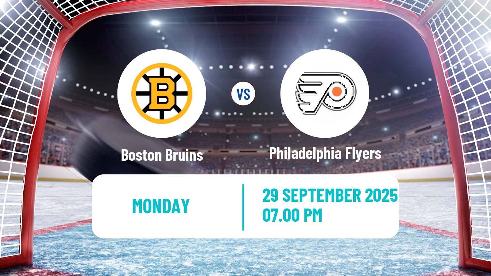 Hockey NHL Boston Bruins - Philadelphia Flyers