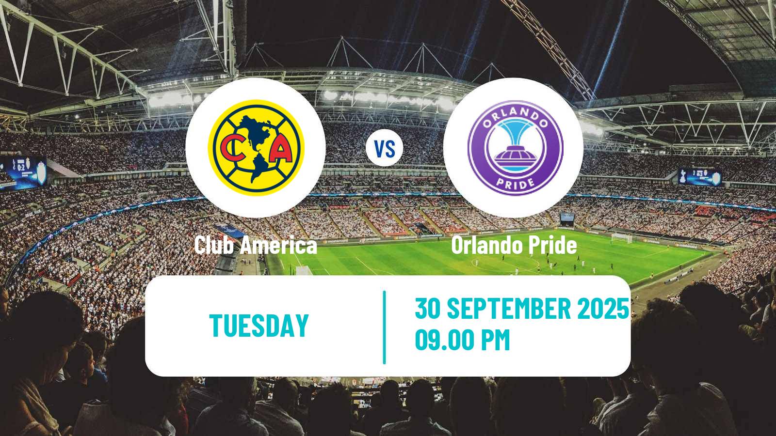 Football CONCACAF Champions Cup Women Club America - Orlando Pride