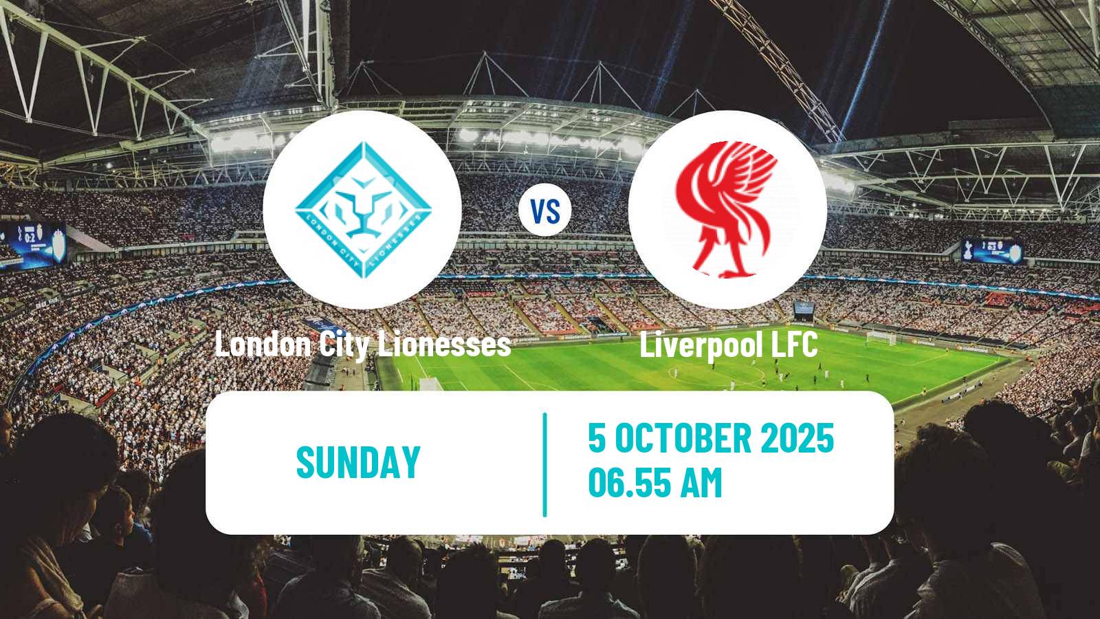 Football English WSL London City Lionesses - Liverpool LFC