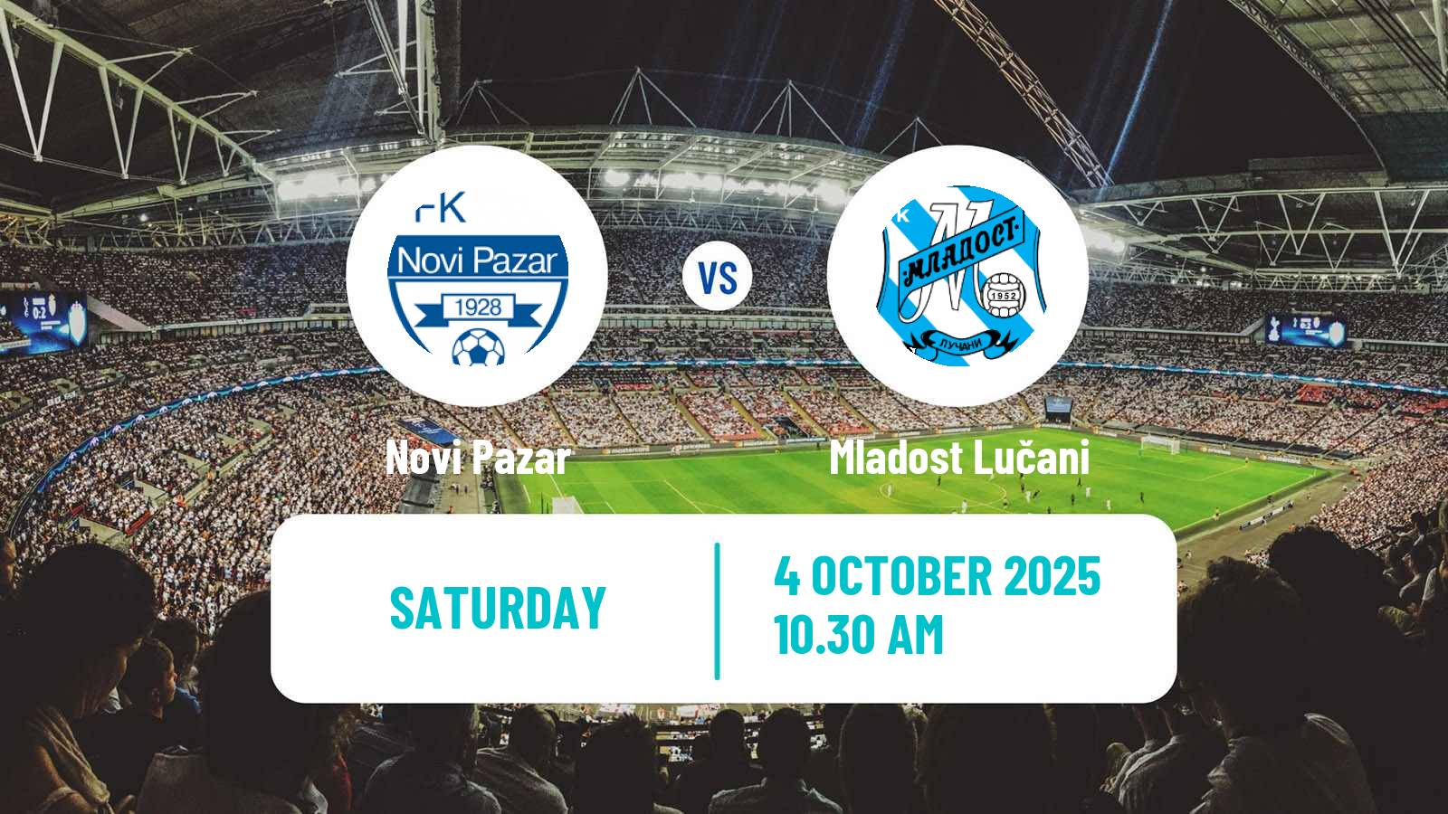 Football Serbian Superliga Novi Pazar - Mladost Lučani