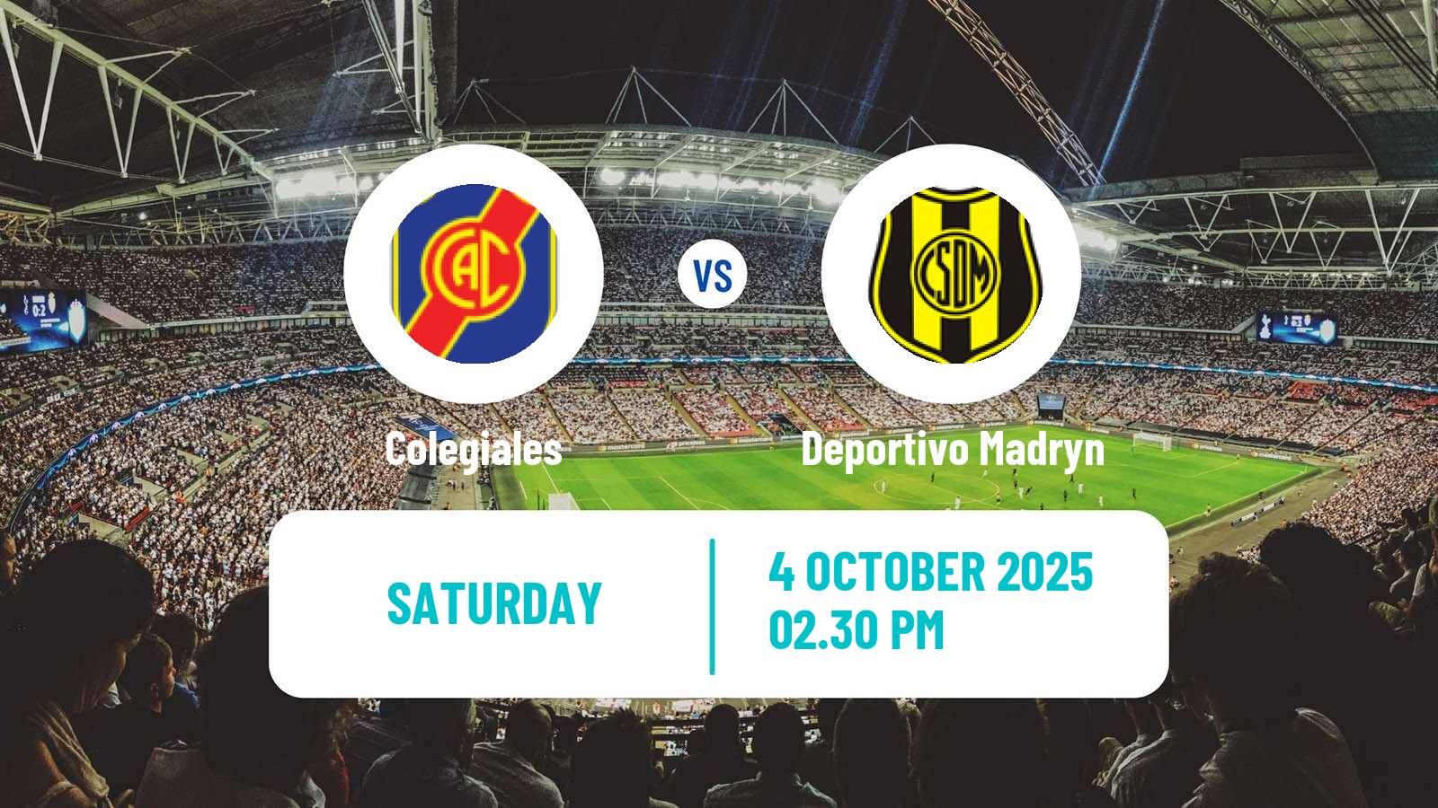 Football Argentinian Primera Nacional Colegiales - Deportivo Madryn