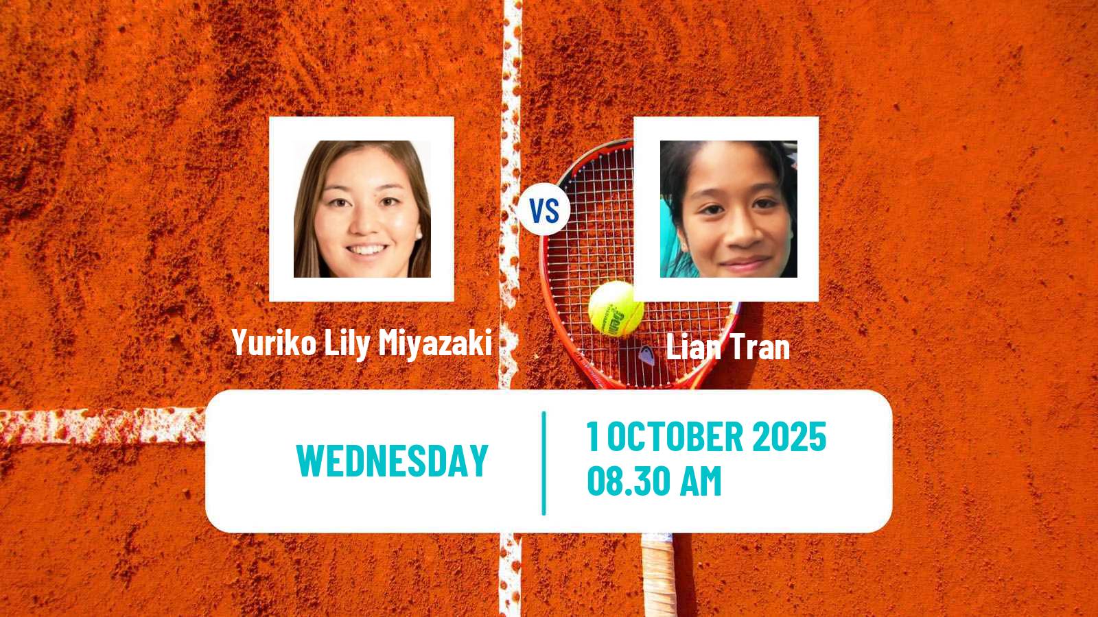 Tennis ITF W75 Bratislava Women Yuriko Lily Miyazaki - Lian Tran