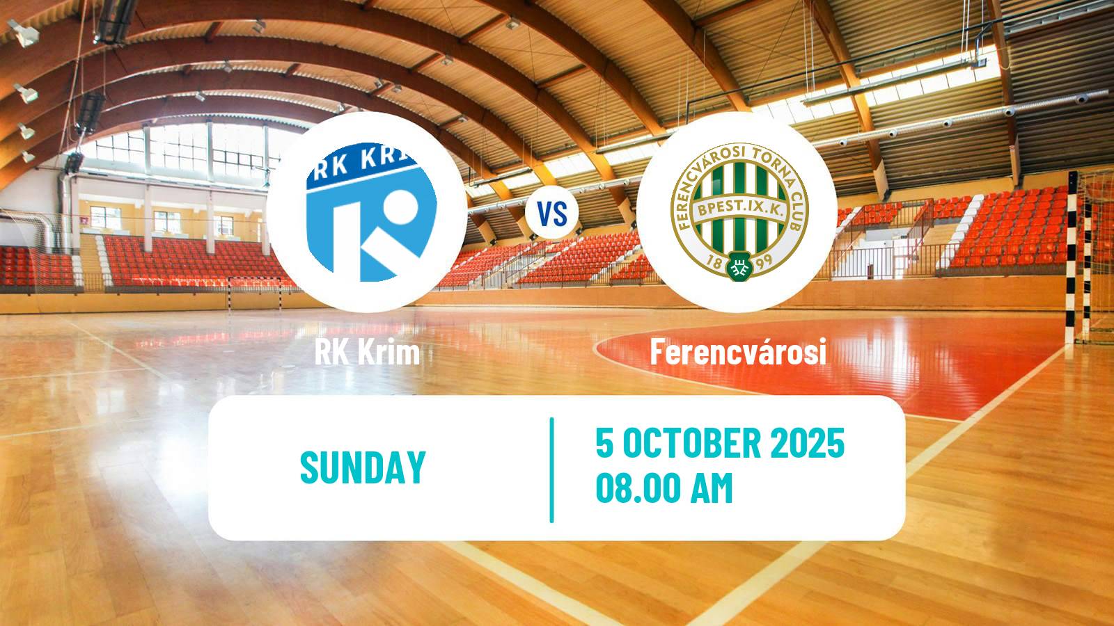 Handball EHF Champions League Women RK Krim - Ferencvárosi