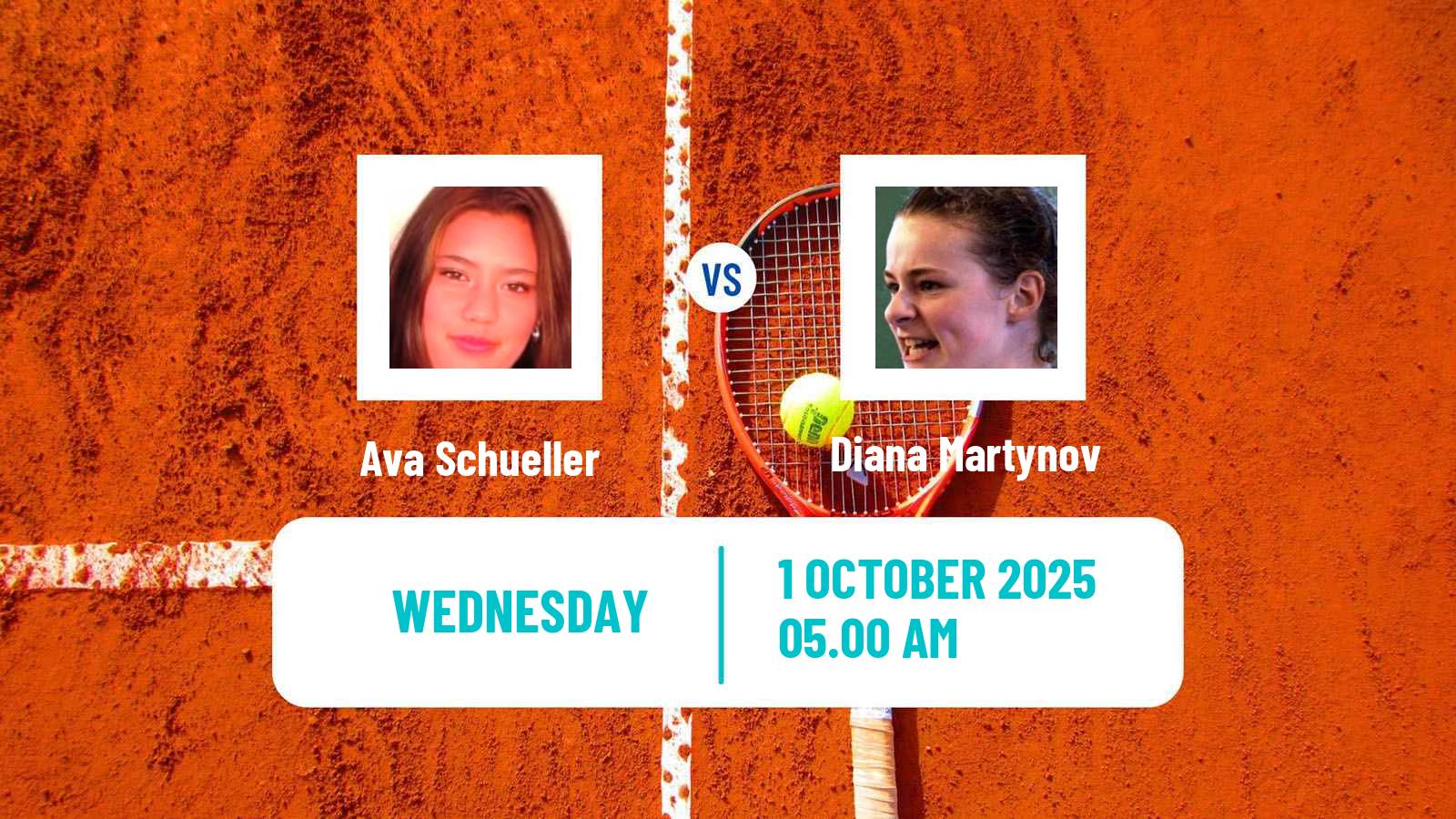 Tennis ITF W35 Monastir 6 Women Ava Schueller - Diana Martynov
