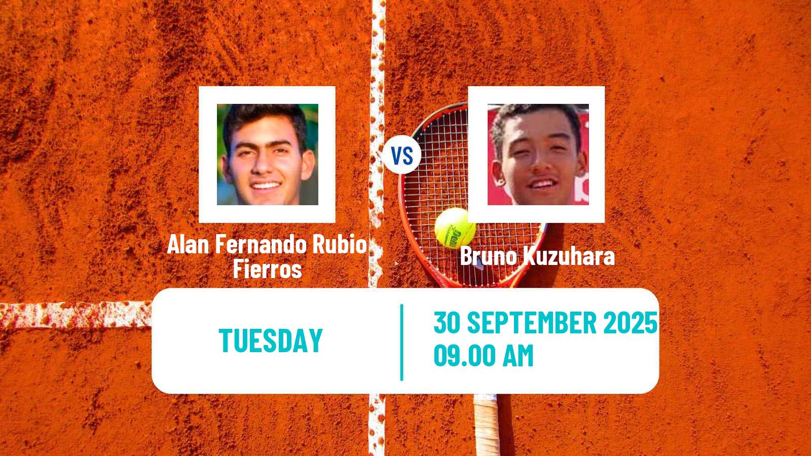 Tennis ITF M25 Salvador Men Alan Fernando Rubio Fierros - Bruno Kuzuhara