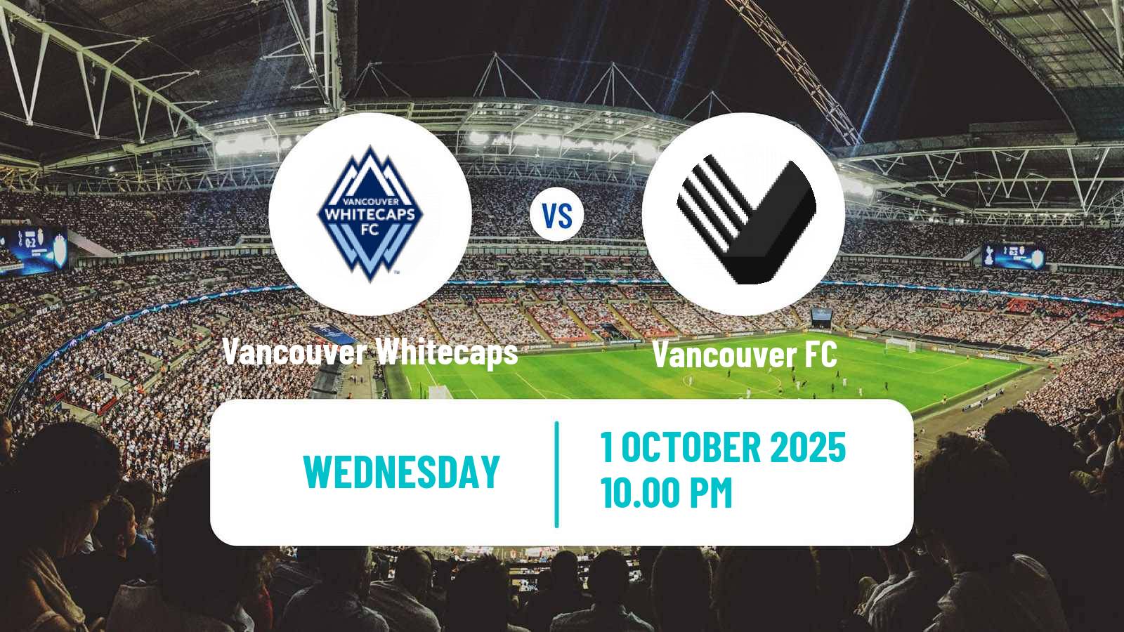 Football Canadian Championship Vancouver Whitecaps - Vancouver FC