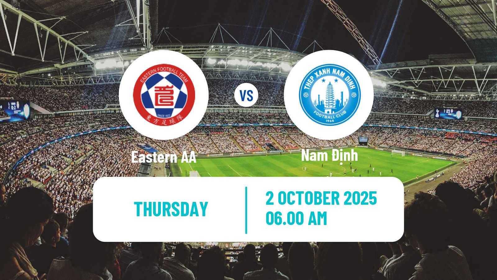 Football AFC Champions League 2 Eastern AA - Nam Định