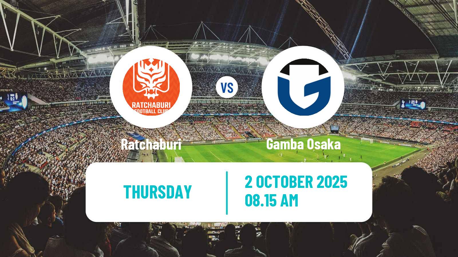 Football AFC Champions League 2 Ratchaburi - Gamba Osaka