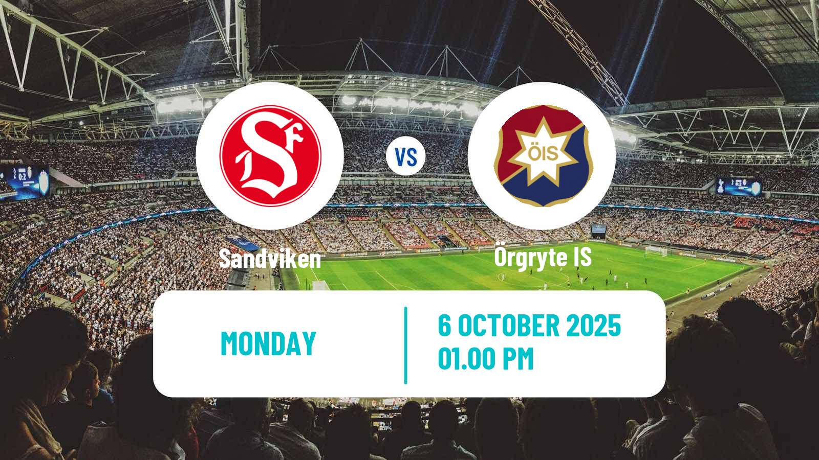 Football Swedish Superettan Sandviken - Örgryte