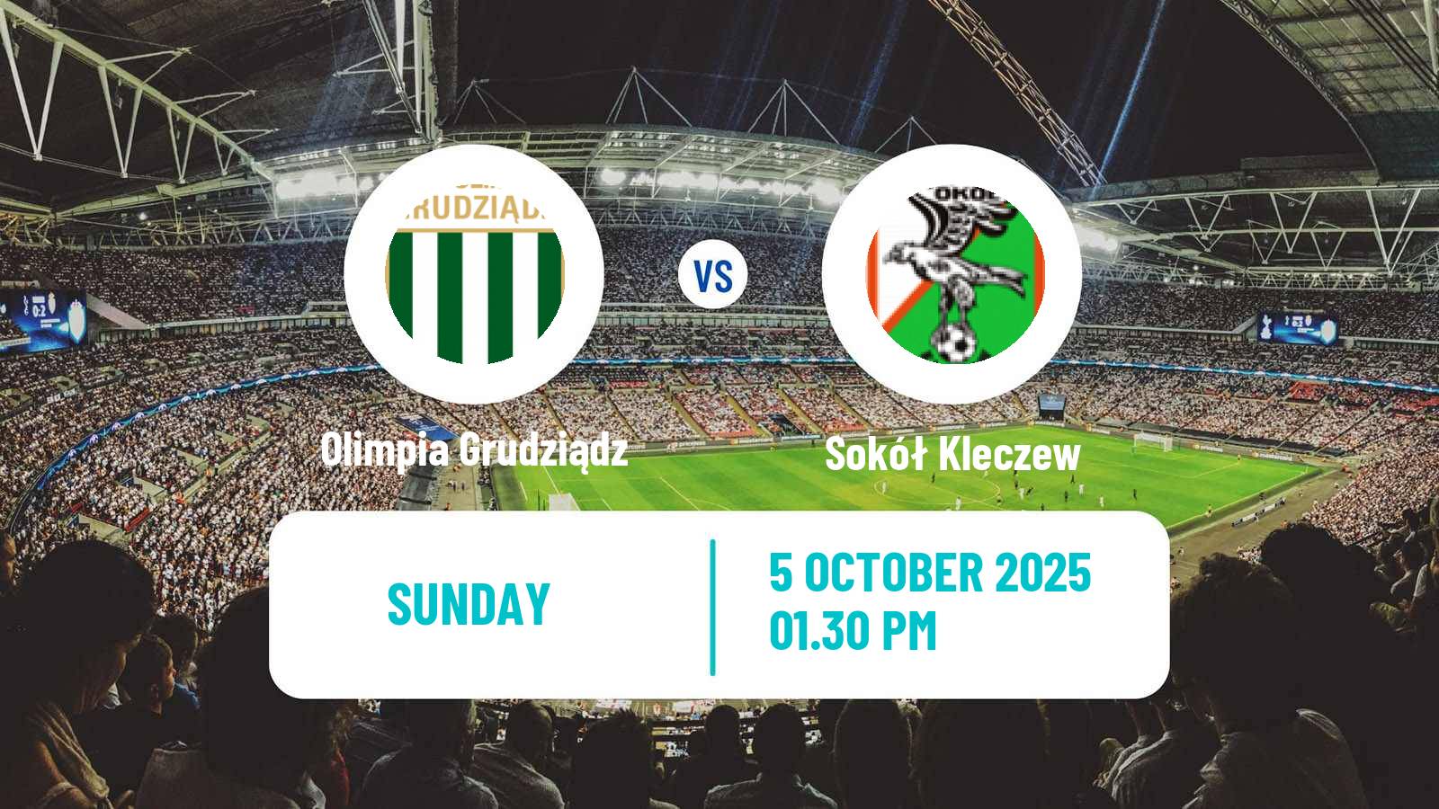 Football Polish Division 2 Olimpia Grudziądz - Sokół Kleczew