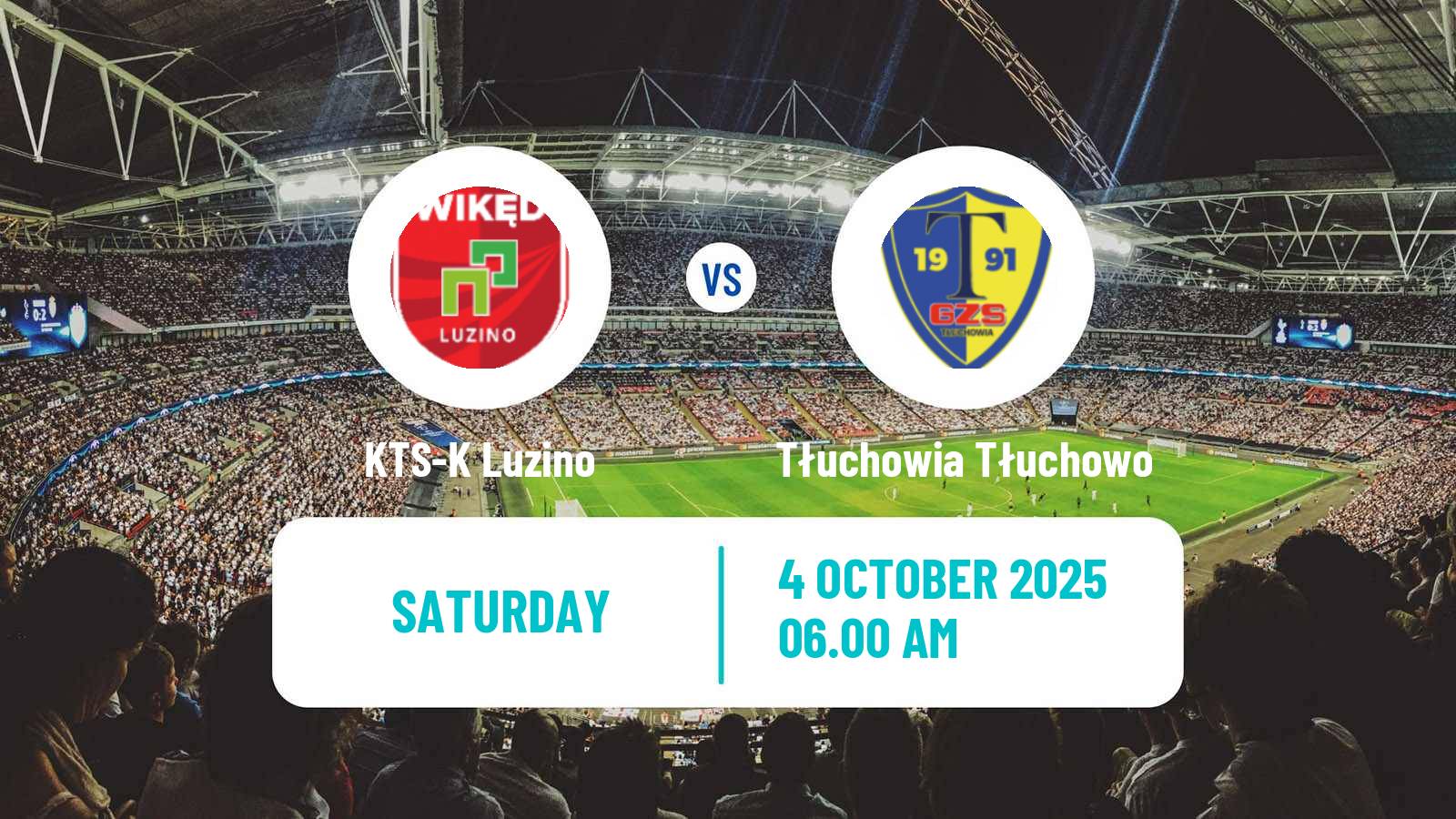 Football Polish Division 3 - Group II Luzino - Tłuchowia Tłuchowo
