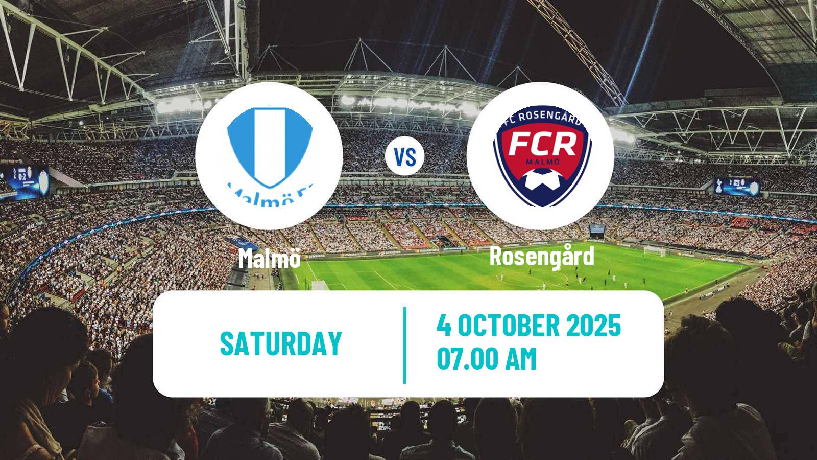 Football Swedish Allsvenskan Women Malmö - Rosengård
