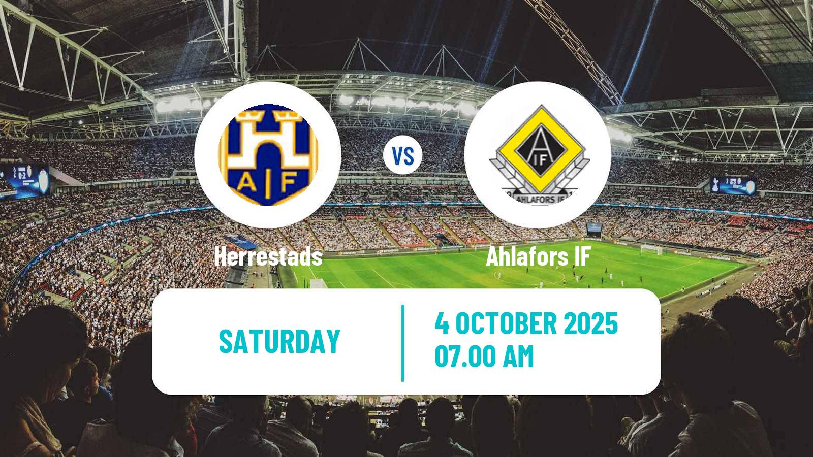 Football Swedish Division 2 - Norra Götaland Herrestads - Ahlafors