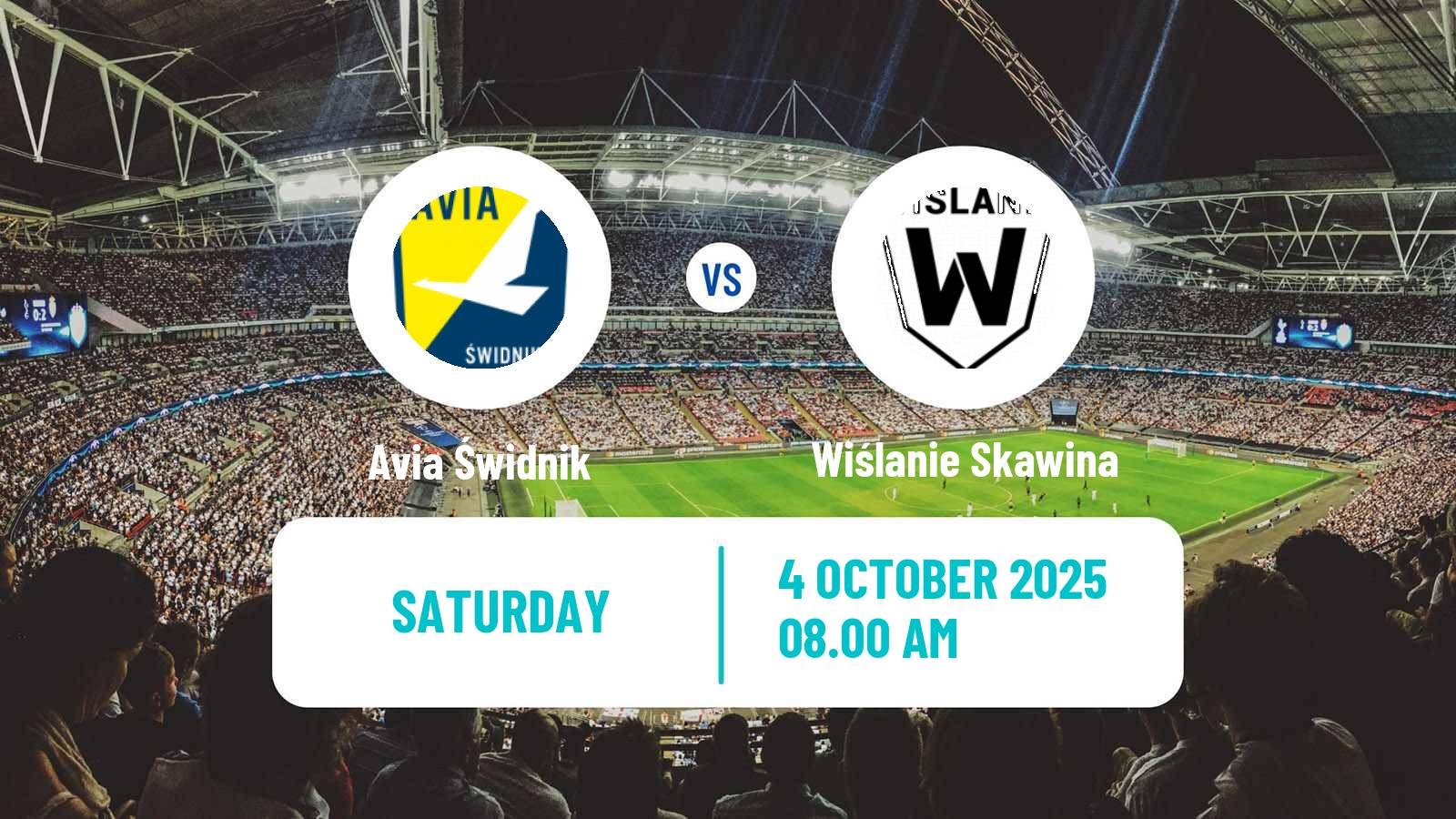 Football Polish Division 3 - Group IV Avia Świdnik - Wiślanie Skawina