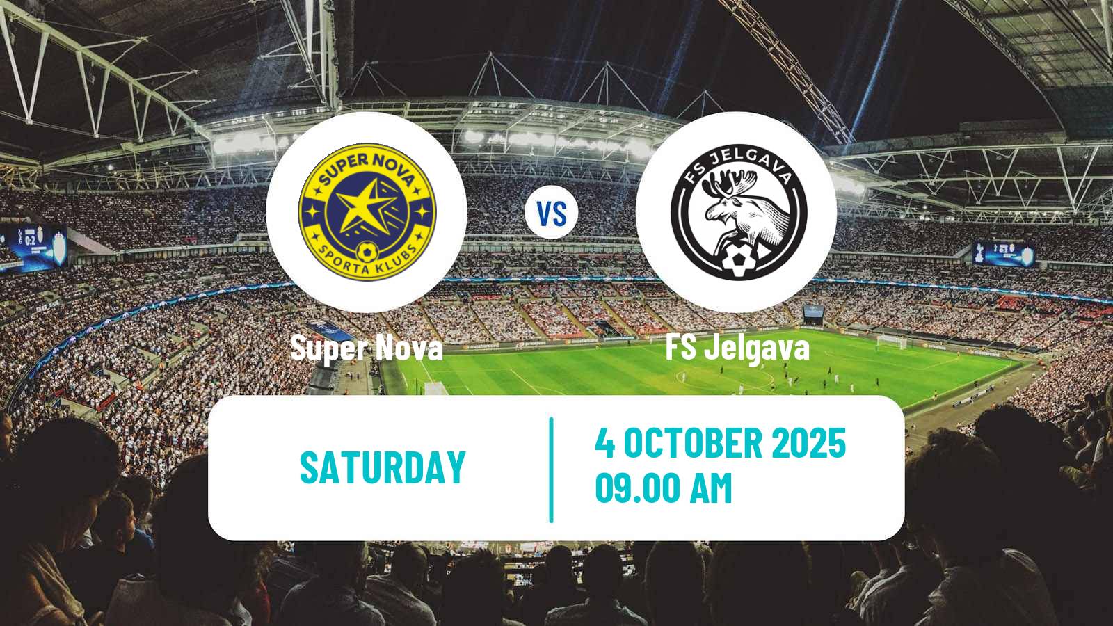 Football Latvian Virsliga Super Nova - Jelgava