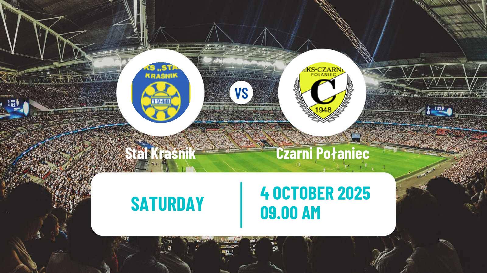 Football Polish Division 3 - Group IV Stal Kraśnik - Czarni Połaniec