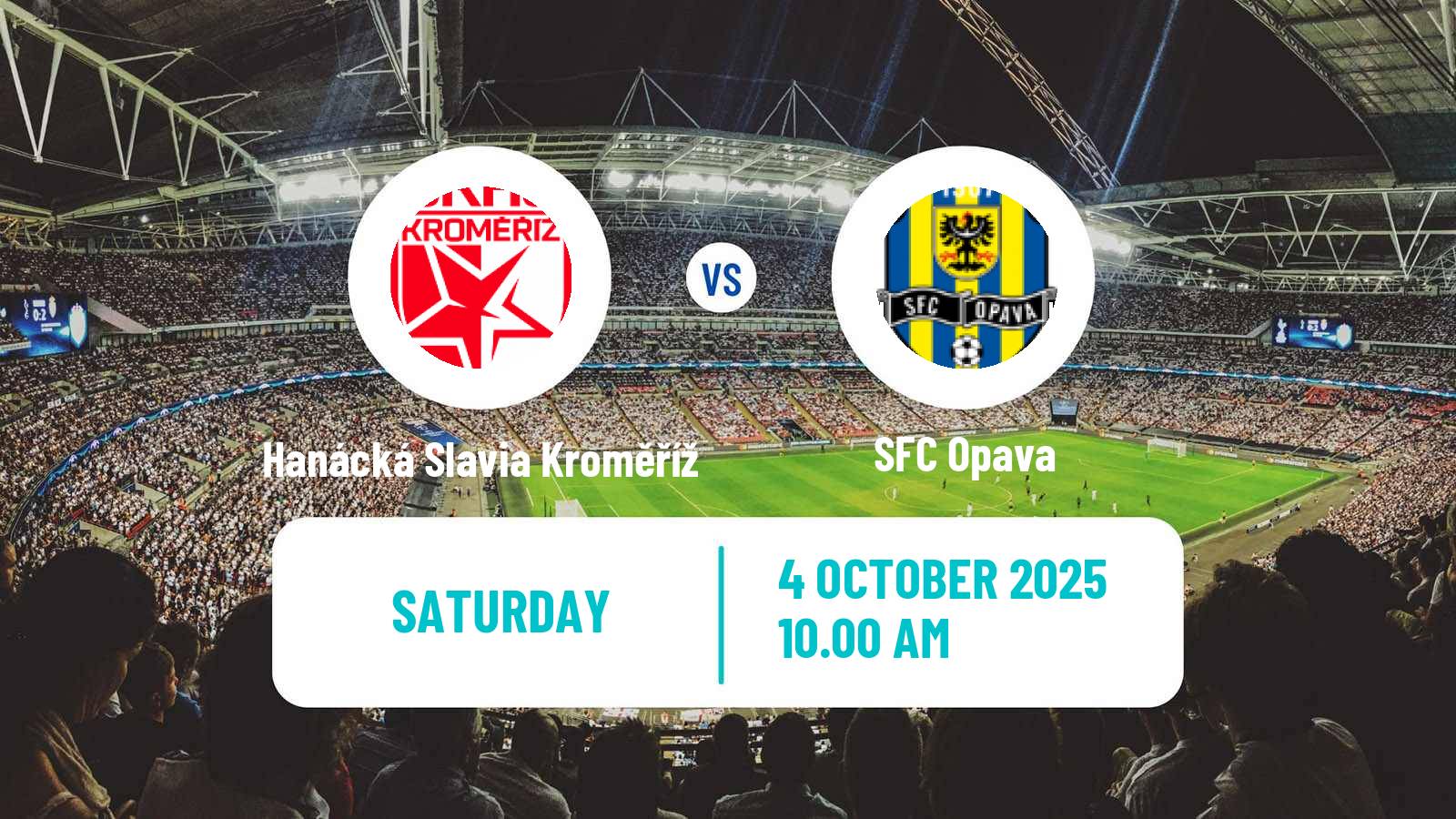 Football Czech Division 2 Hanácká Slavia Kroměříž - Opava