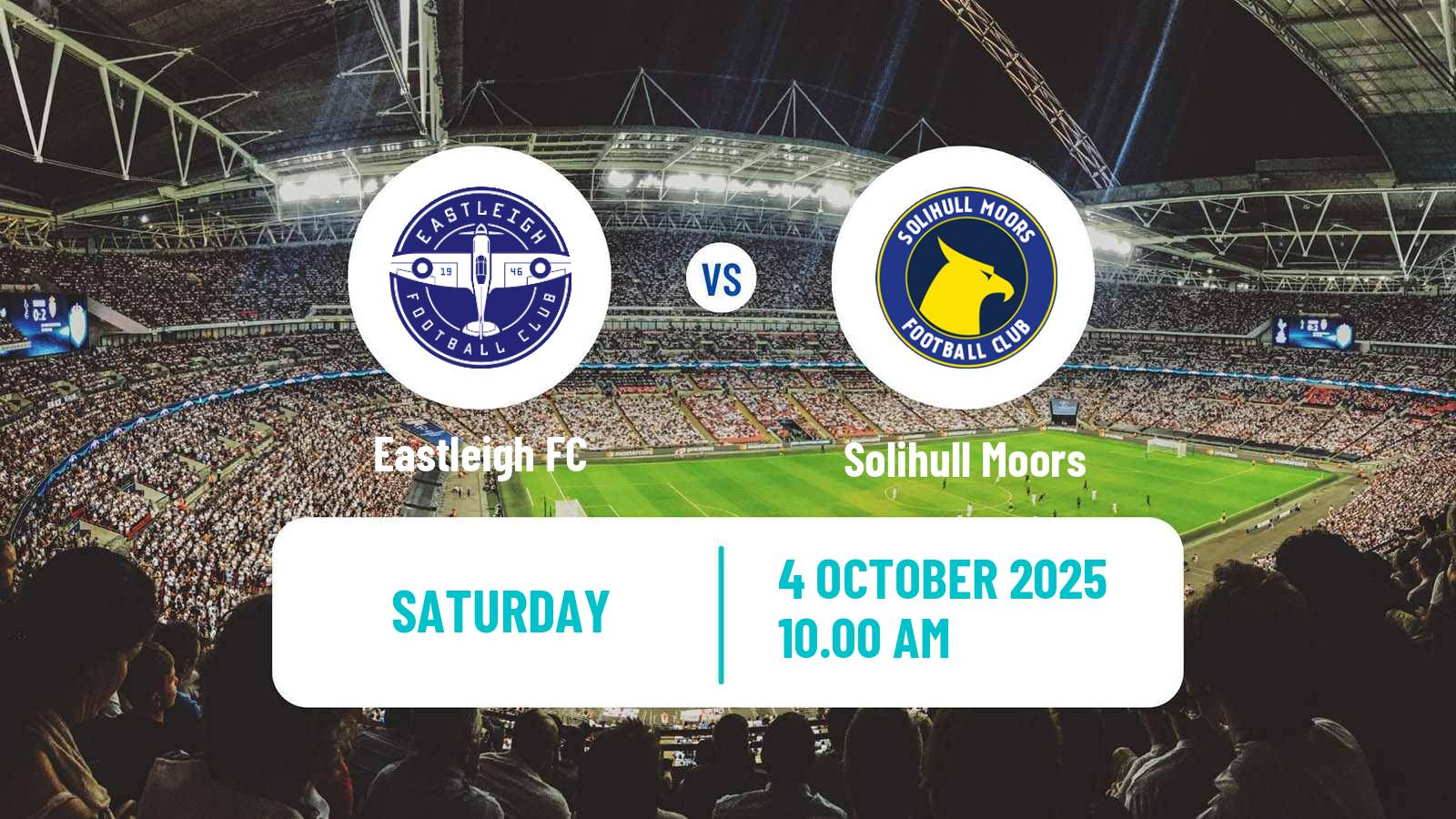 Football English National League Eastleigh - Solihull Moors