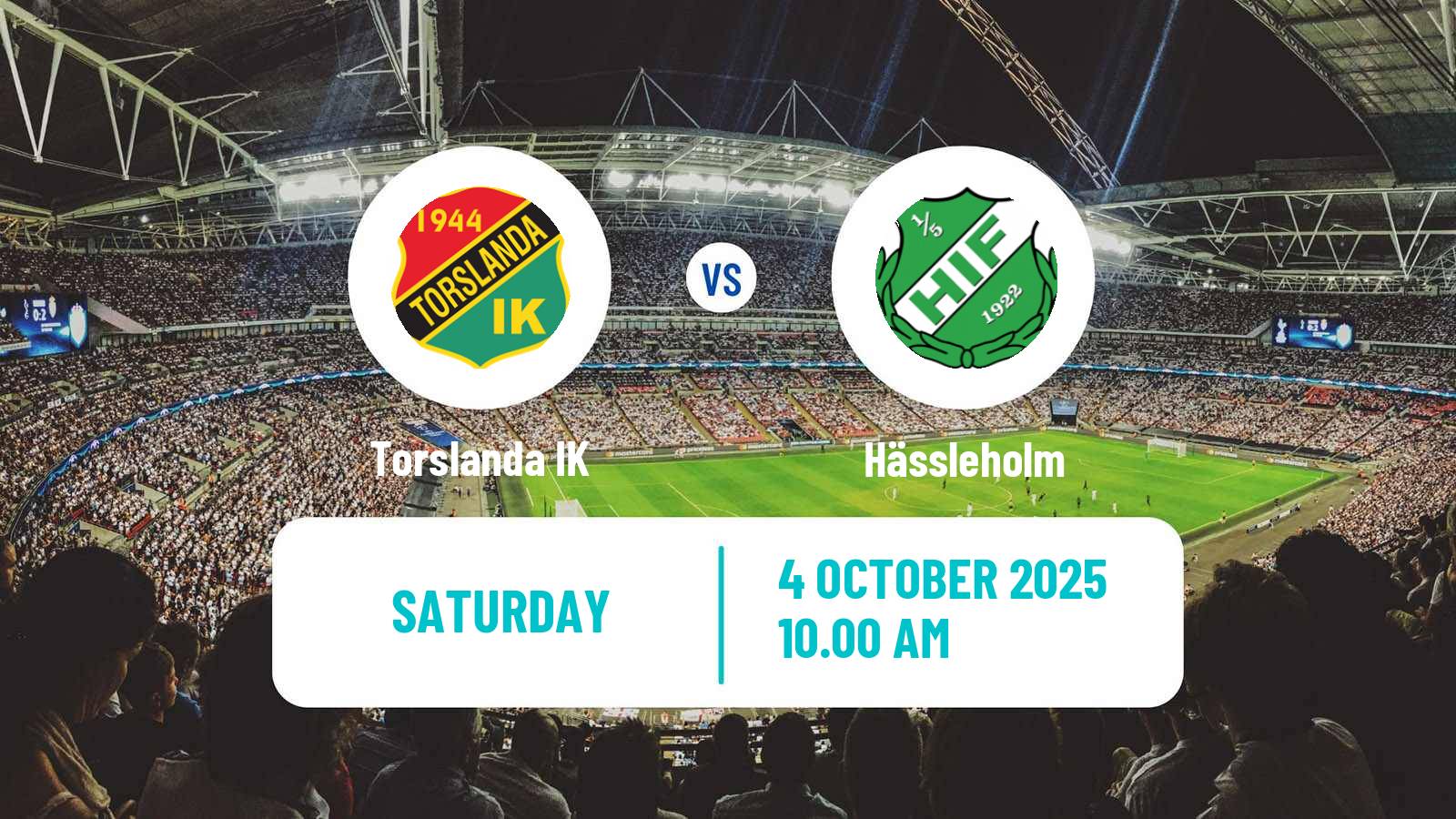 Football Swedish Division 1 Södra Torslanda - Hässleholm