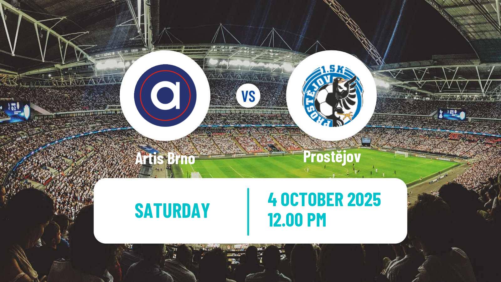 Football Czech Division 2 Artis Brno - Prostějov