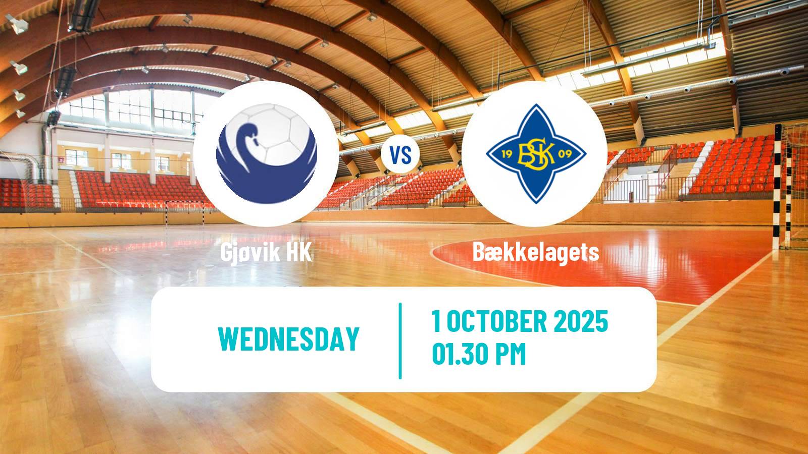 Handball Norwegian 1 Division Handball Women Gjøvik - Bækkelagets