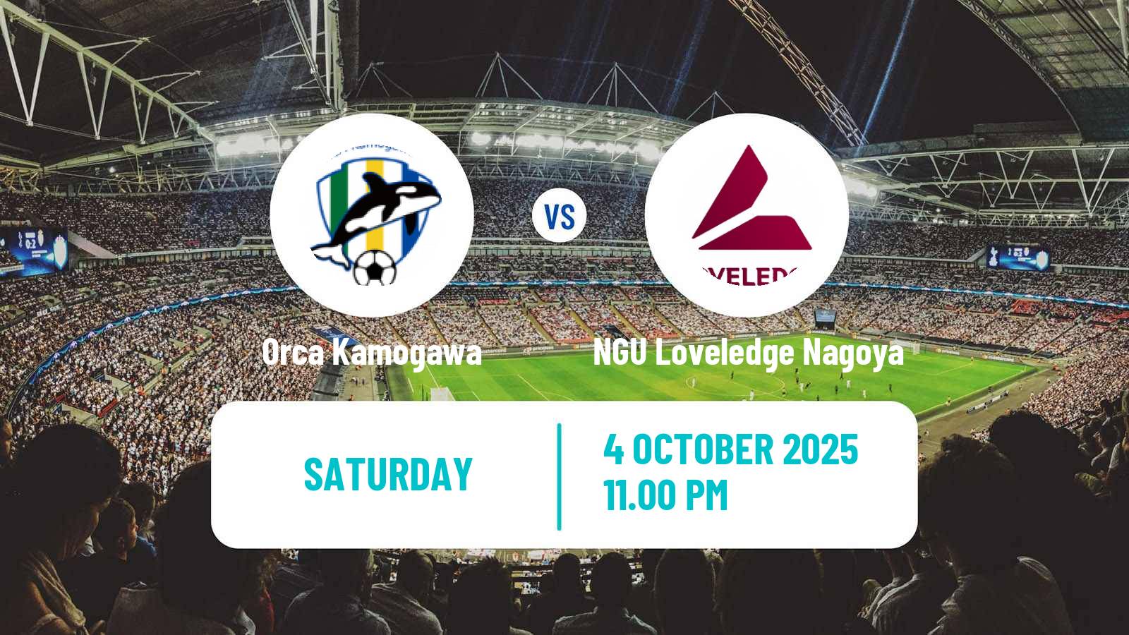 Football Japan Nadeshiko League Women Orca Kamogawa - NGU Loveledge Nagoya
