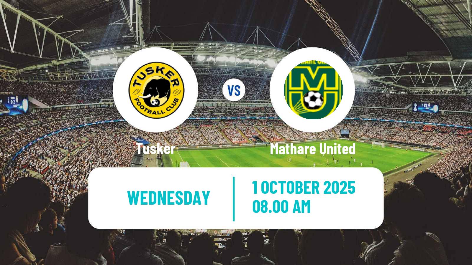 Football Kenyan Premier League Tusker - Mathare United