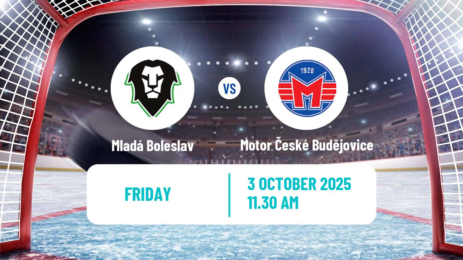 Hockey Czech Extraliga Mladá Boleslav - Motor České Budějovice