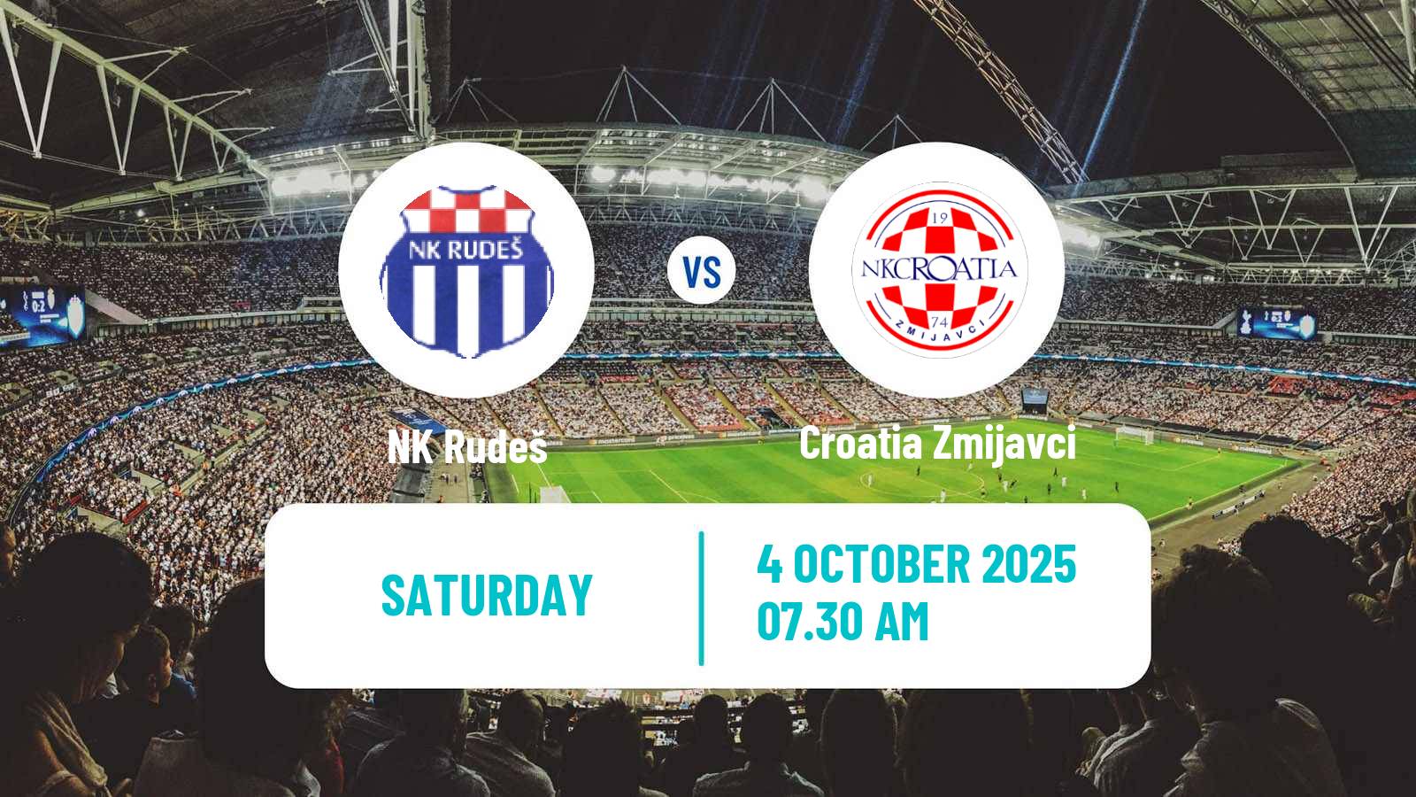 Football Croatian Prva NL Rudeš - Croatia Zmijavci
