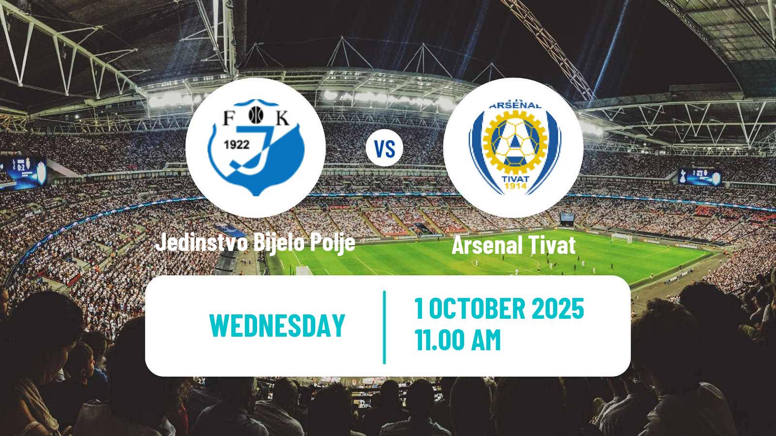 Football Montenegrin First League Jedinstvo Bijelo Polje - Arsenal Tivat