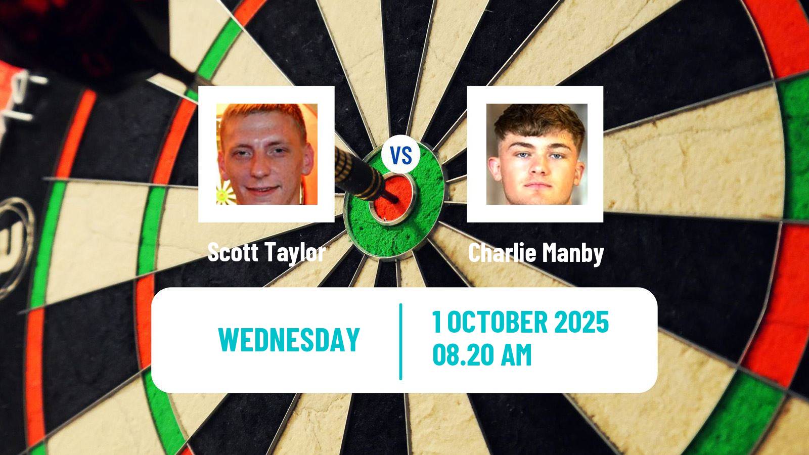 Darts Modus Super Series Scott Taylor - Charlie Manby