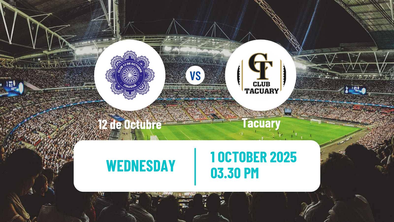 Football Copa Paraguay 12 de Octubre - Tacuary