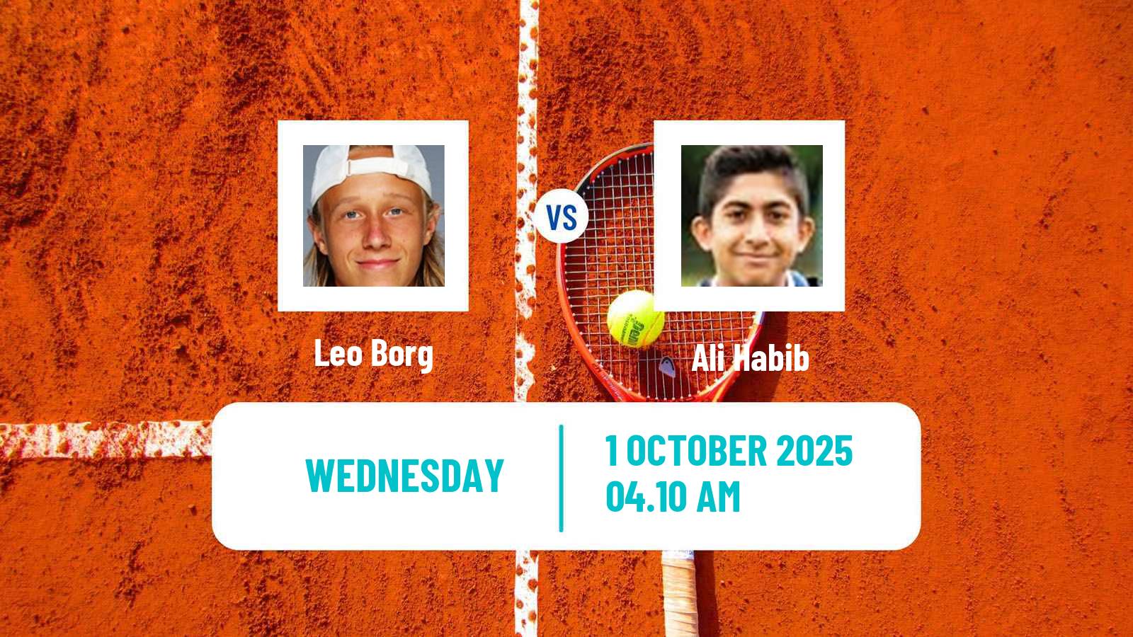 Tennis ITF M25 Sharm Elsheikh 4 Men Leo Borg - Ali Habib