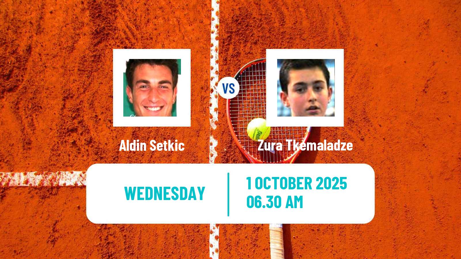 Tennis ITF M15 Kayseri 9 Men Aldin Setkic - Zura Tkemaladze