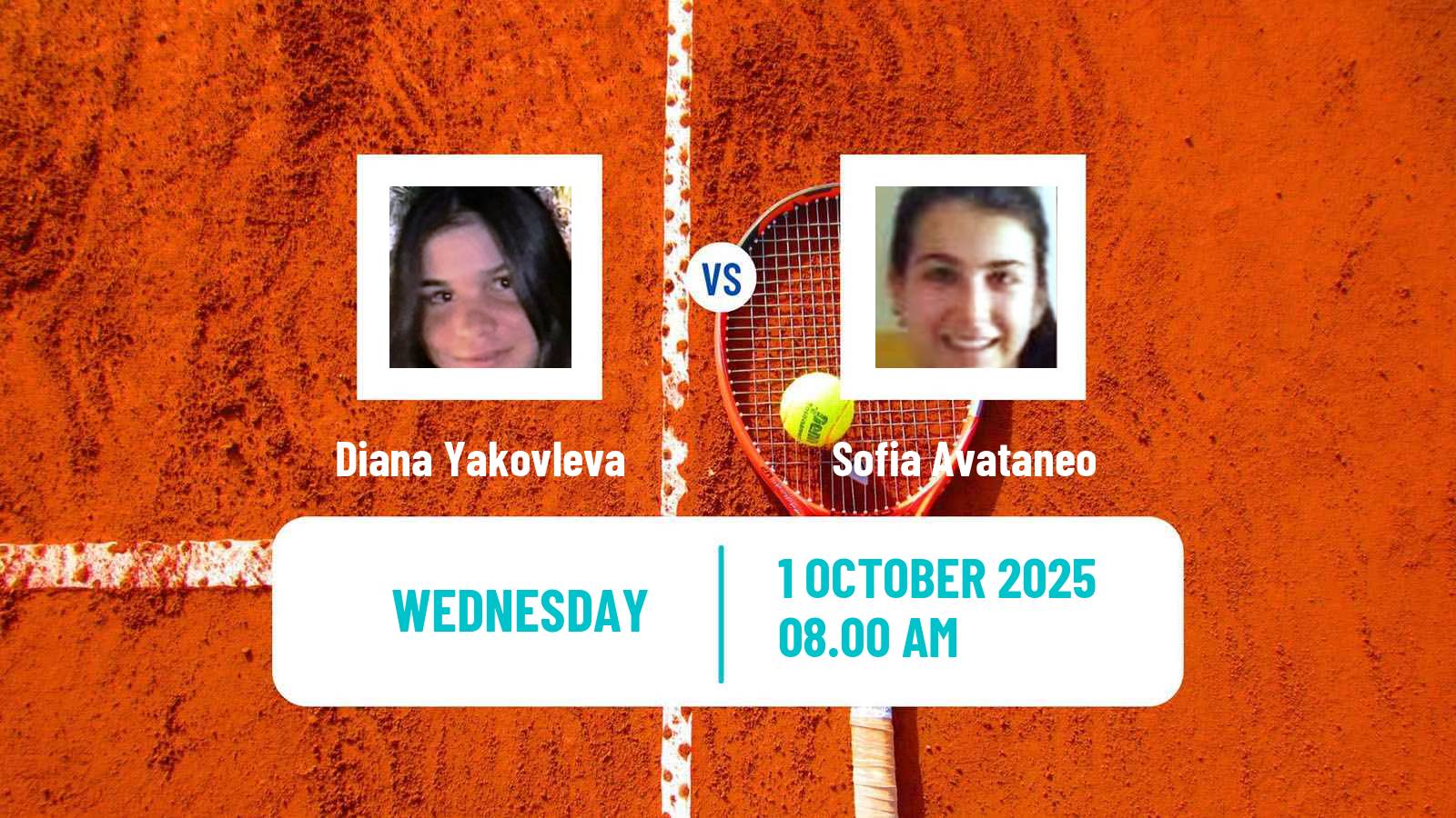 Tennis ITF W15 Sharm Elsheikh 13 Women Diana Yakovleva - Sofia Avataneo