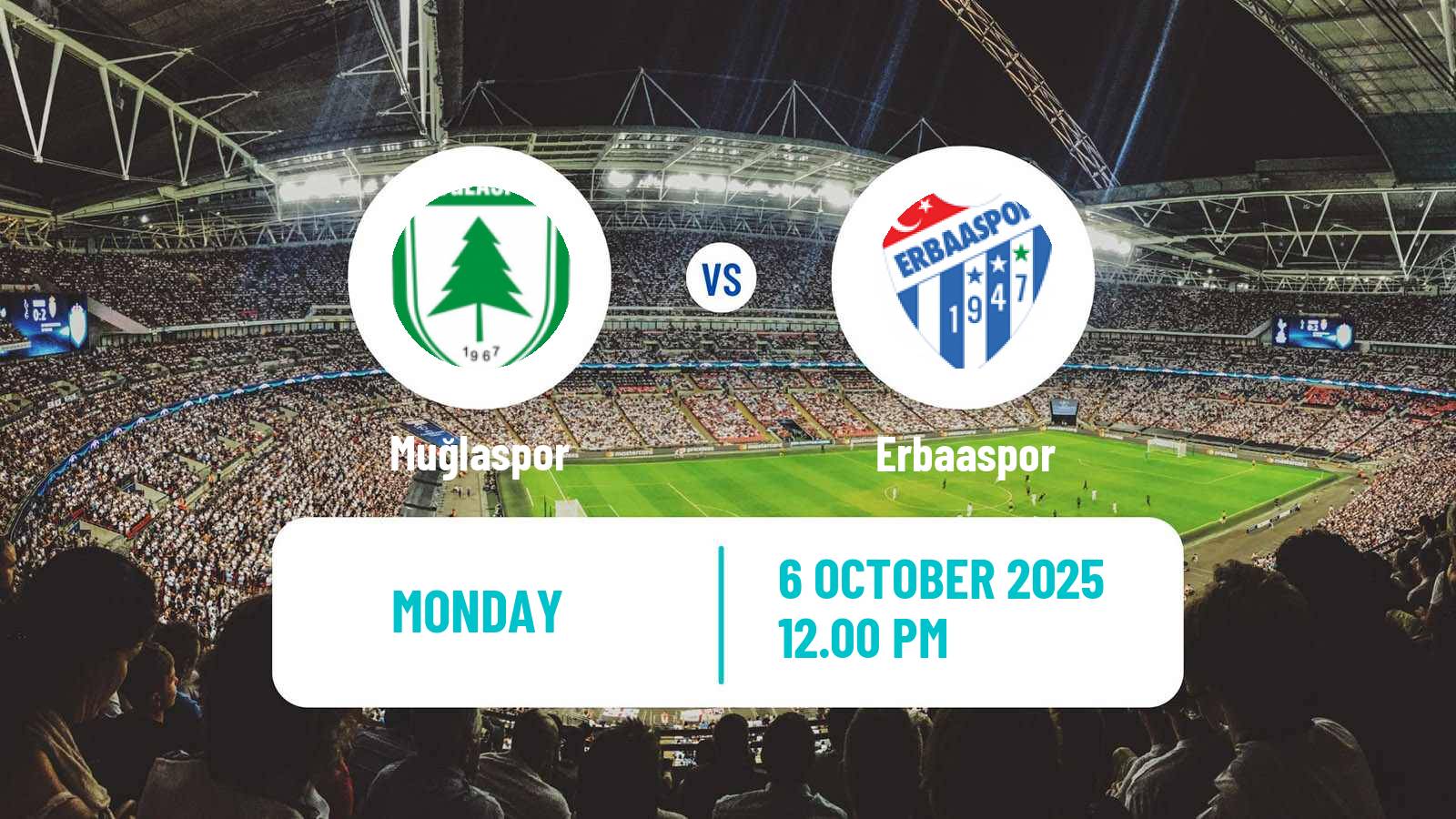 Football Turkish Second League White Group Muğlaspor - Erbaaspor