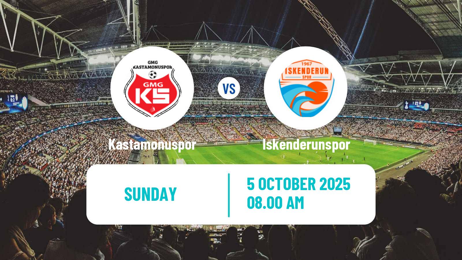 Football Turkish Second League White Group Kastamonuspor - Iskenderunspor