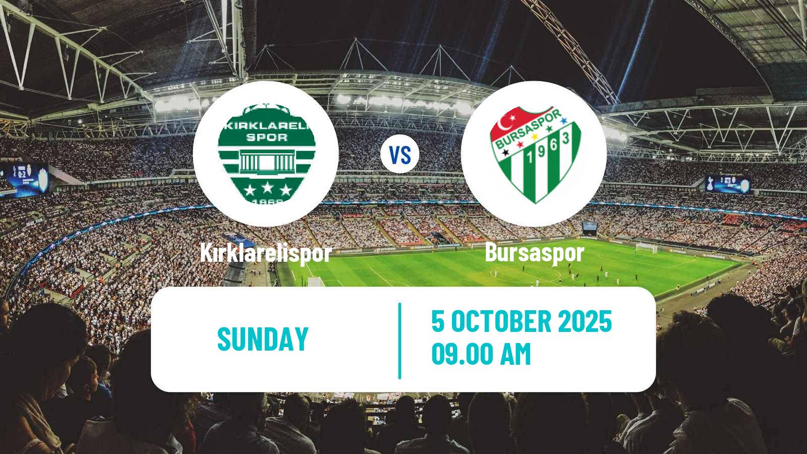 Football Turkish Second League Red Group Kırklarelispor - Bursaspor