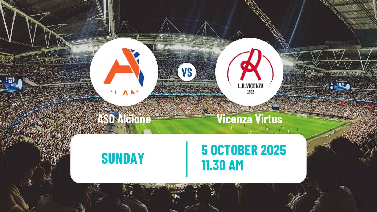 Football Italian Serie C Group A Alcione - Vicenza Virtus