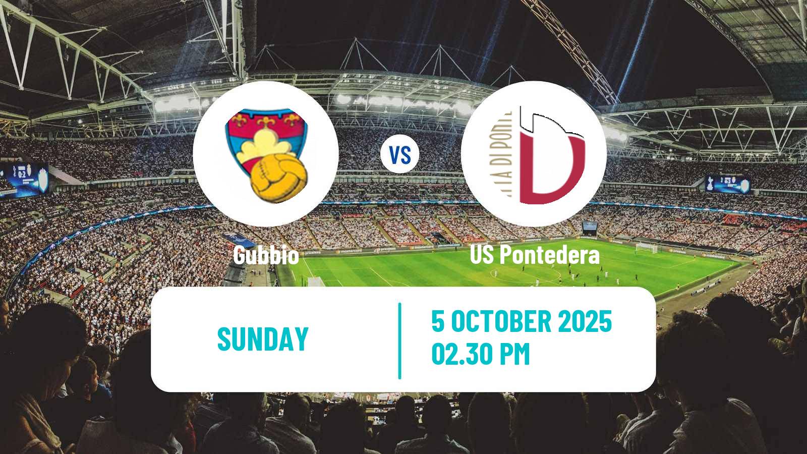 Football Italian Serie C Group B Gubbio - Pontedera