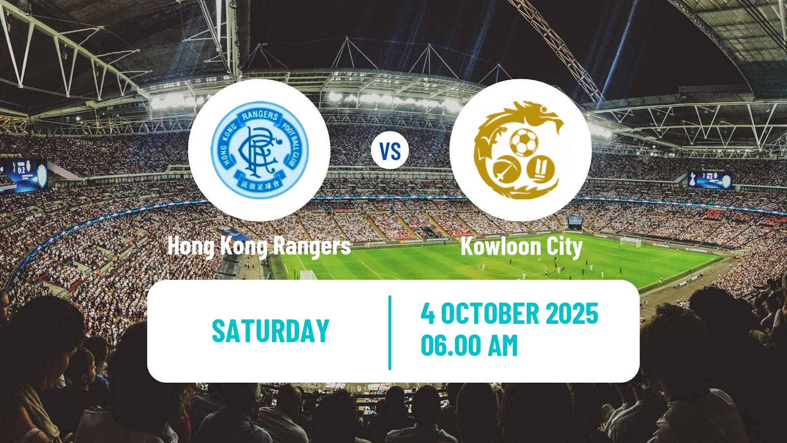 Football Hong Kong Premier League Hong Kong Rangers - Kowloon City
