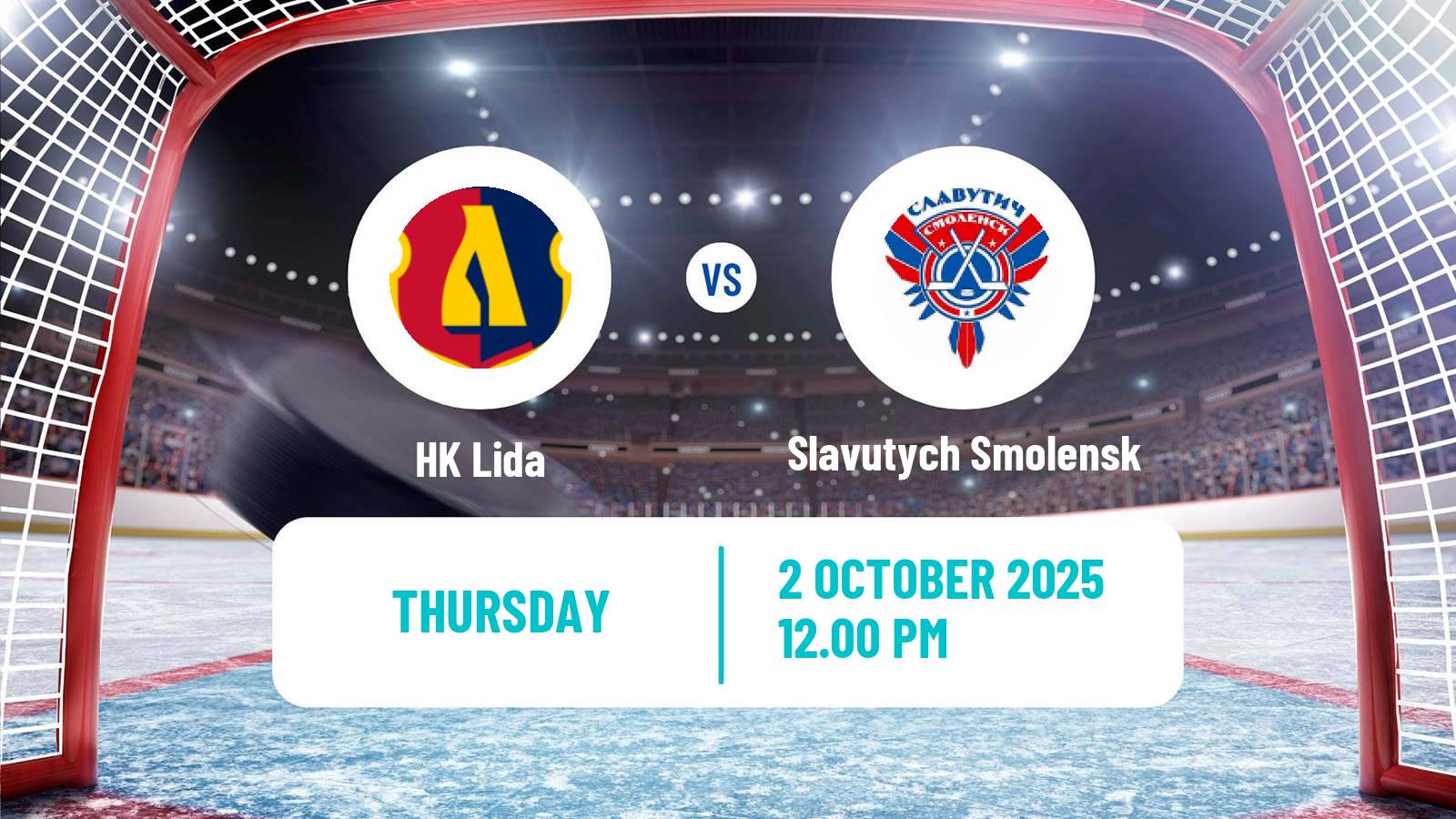 Hockey Belarusian Extraleague Lida - Slavutych Smolensk