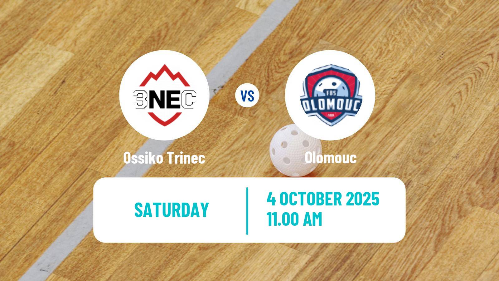 Floorball Czech Extraliga Floorball Women Ossiko Trinec - Olomouc